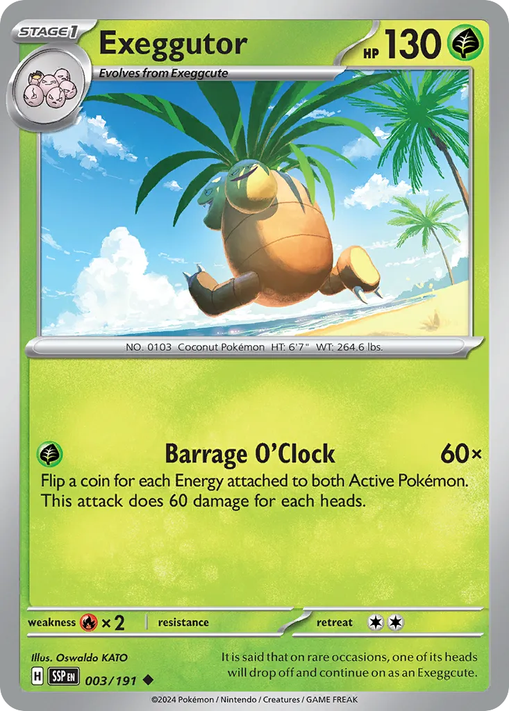 Exeggutor card image