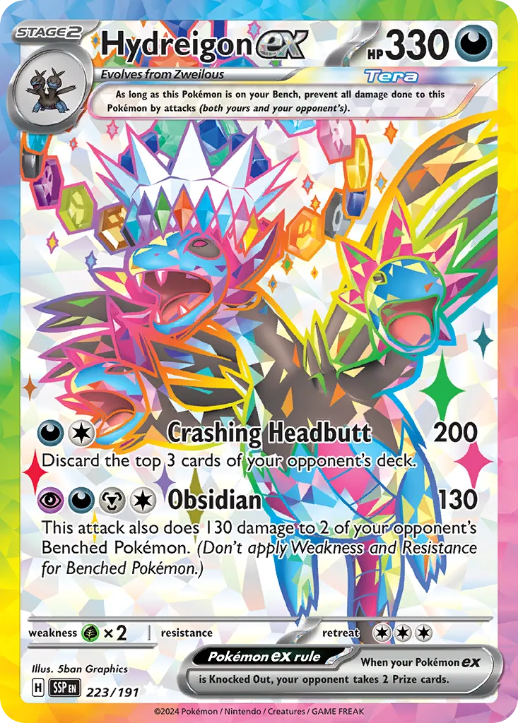 Hydreigon ex card image