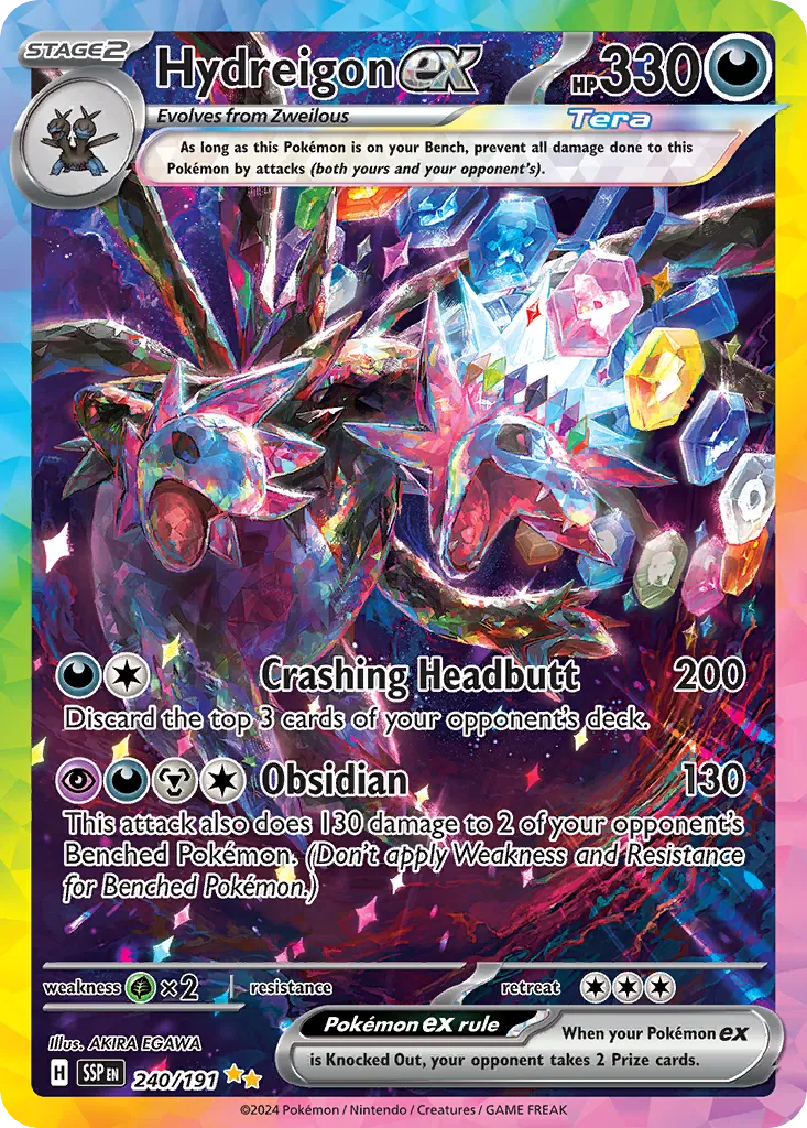 Hydreigon ex #240 card image