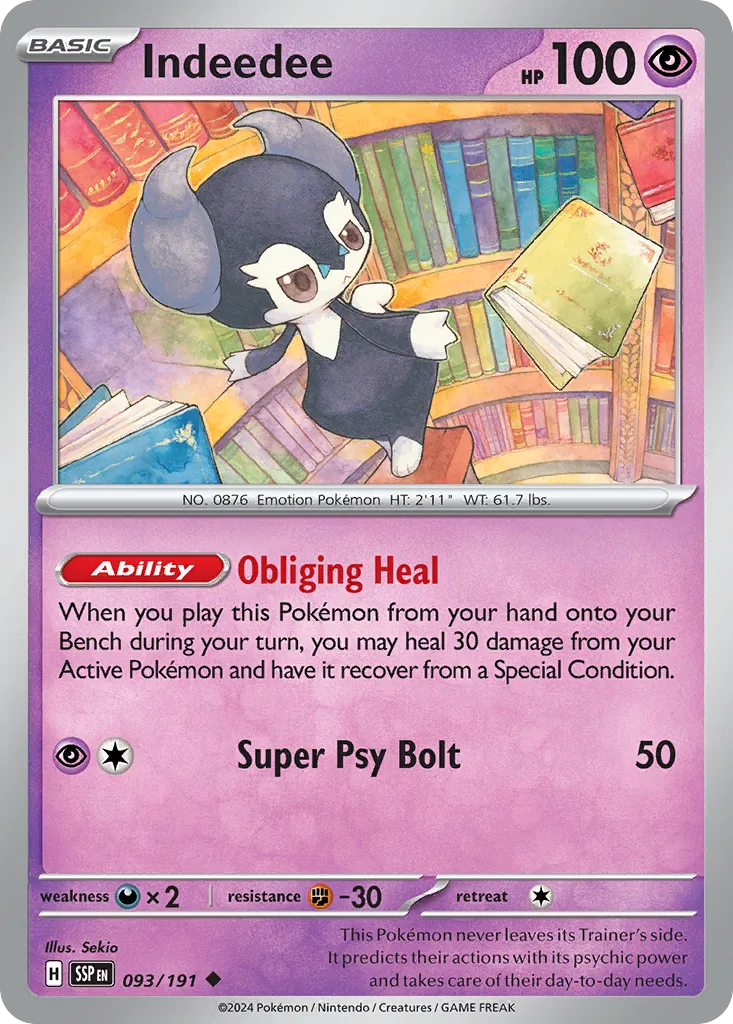 Indeedee card image