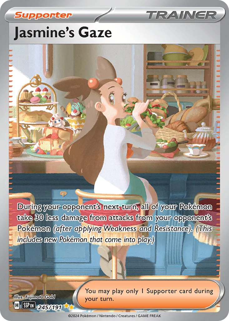 Jasmine's Gaze card image
