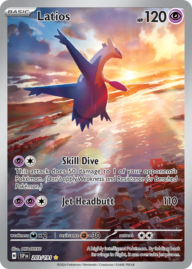 Latios #203 card image