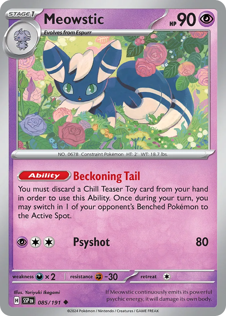 Meowstic card image