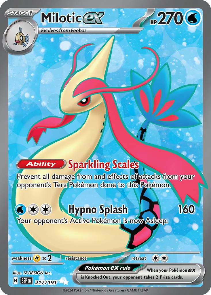 Milotic ex card image