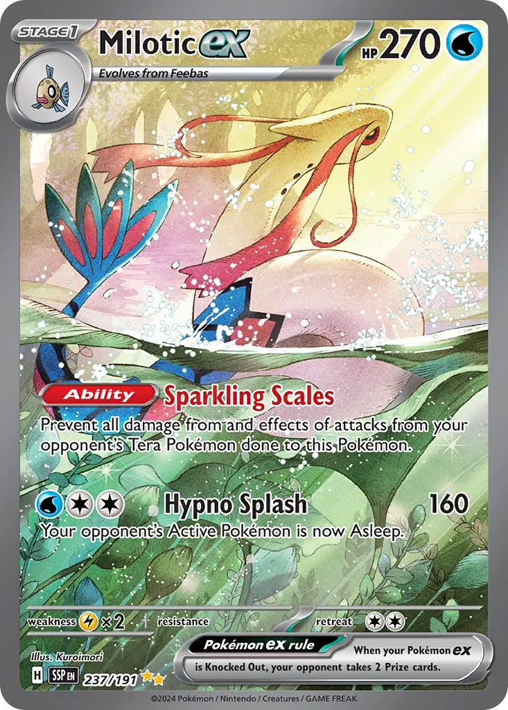 Milotic ex #237 card image