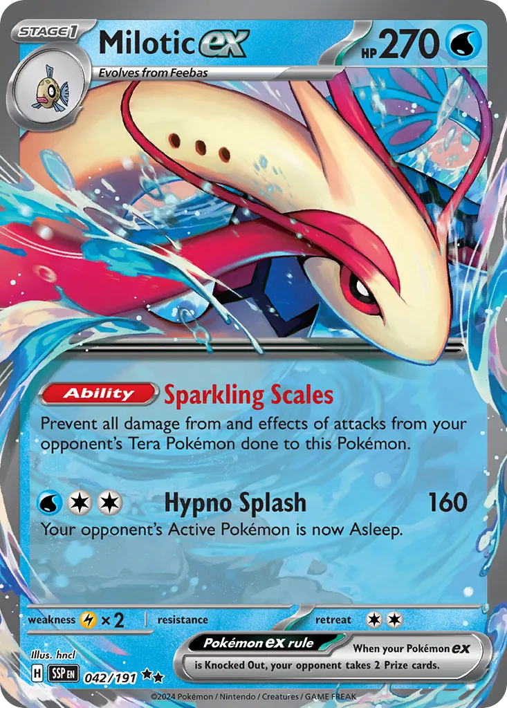Milotic ex card image