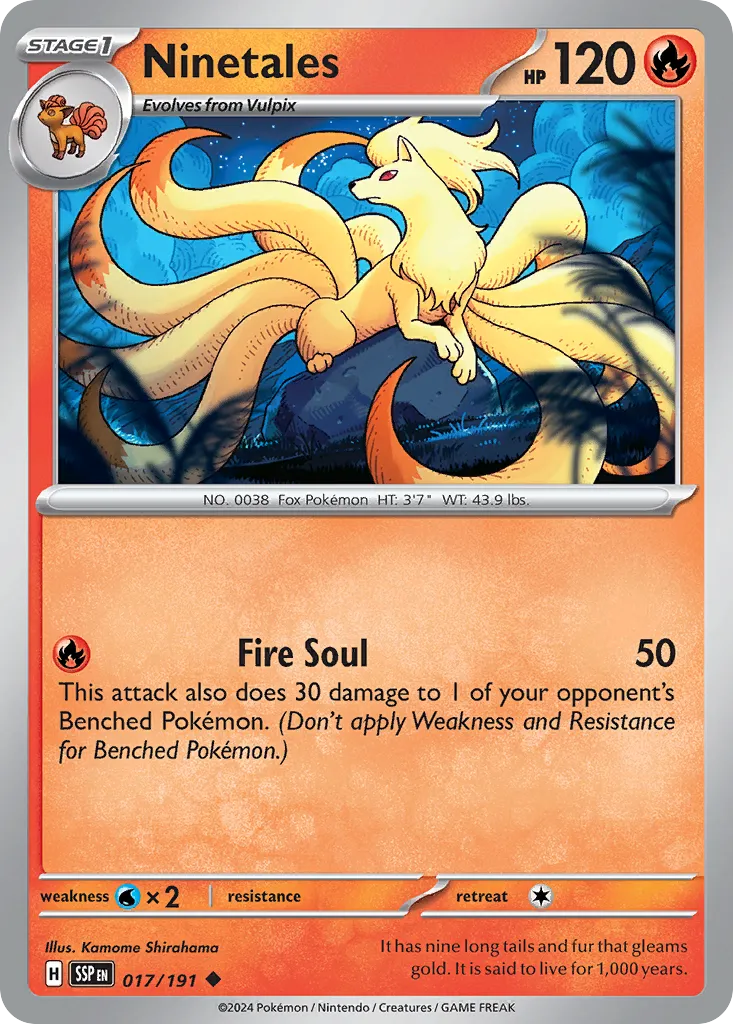 Ninetales card image