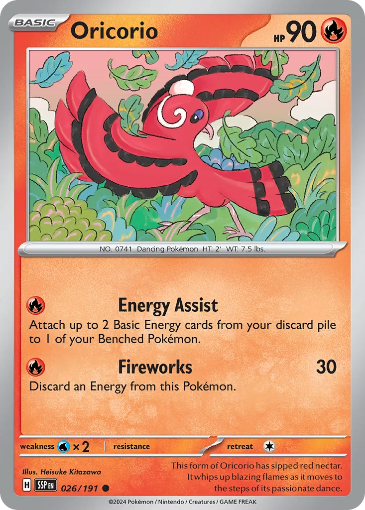Oricorio card image