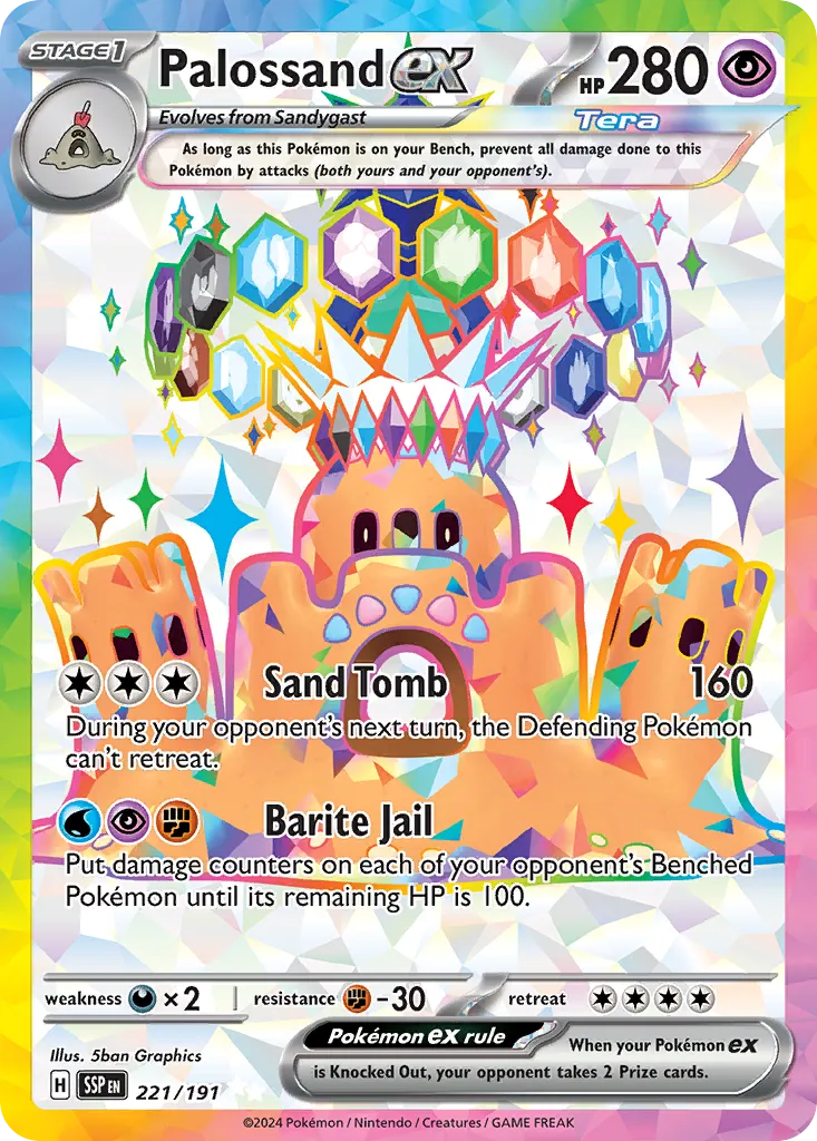 Palossand ex card image