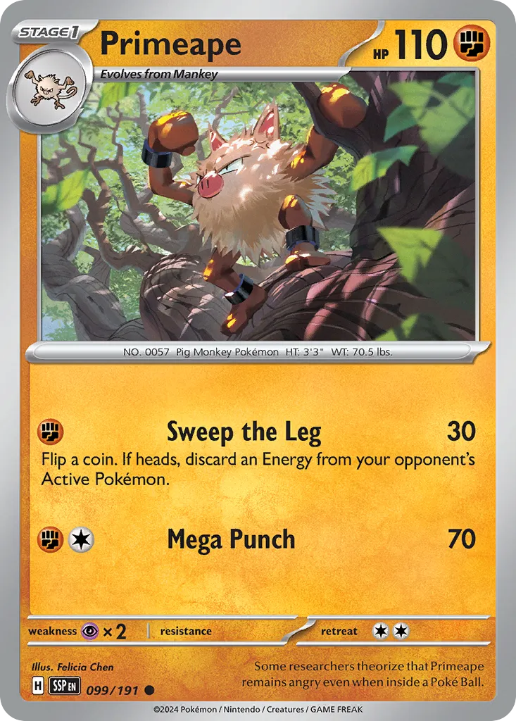 Primeape card image