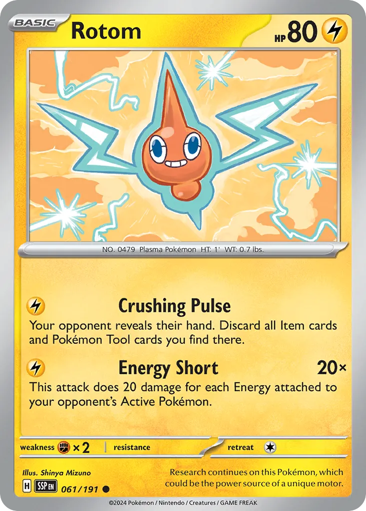 Rotom card image