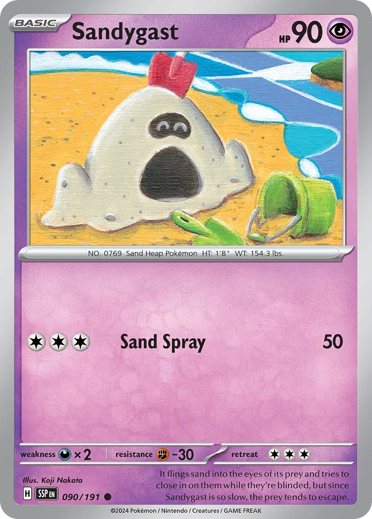 Sandygast card image