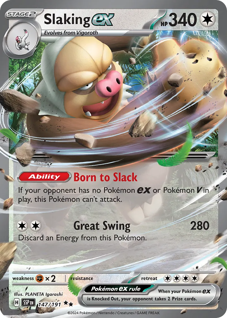 Slaking ex card image