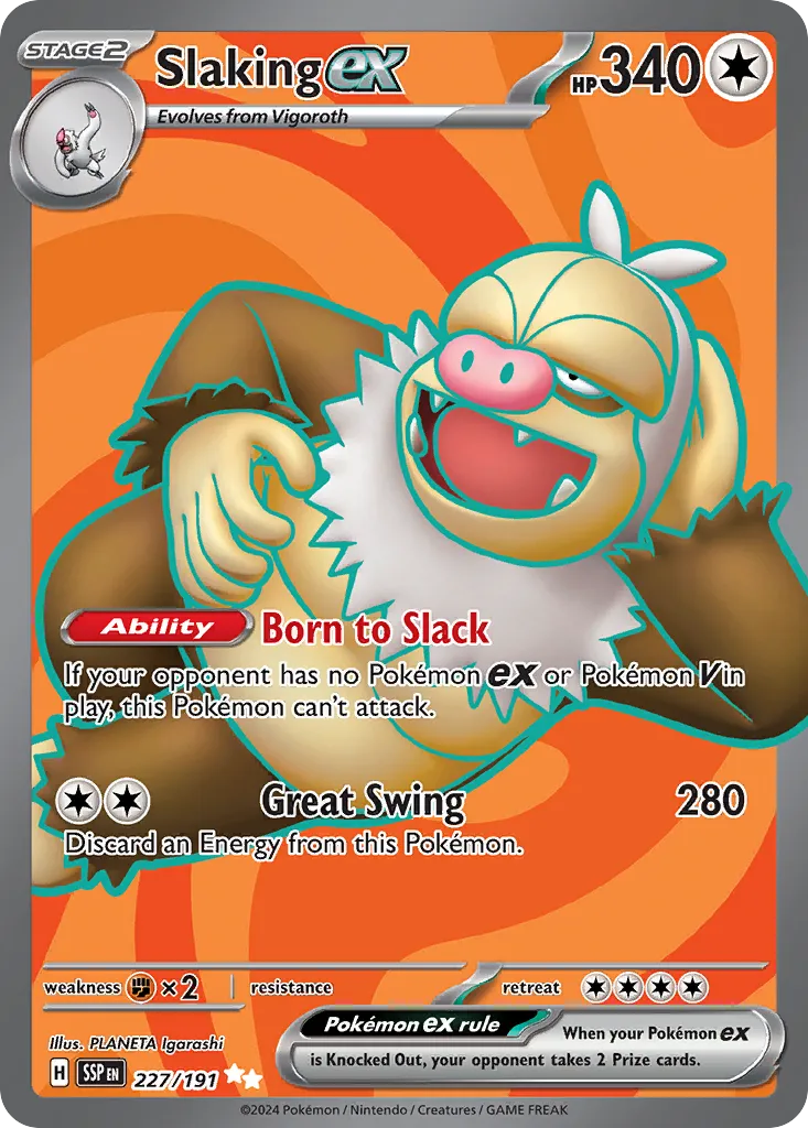 Slaking ex card image