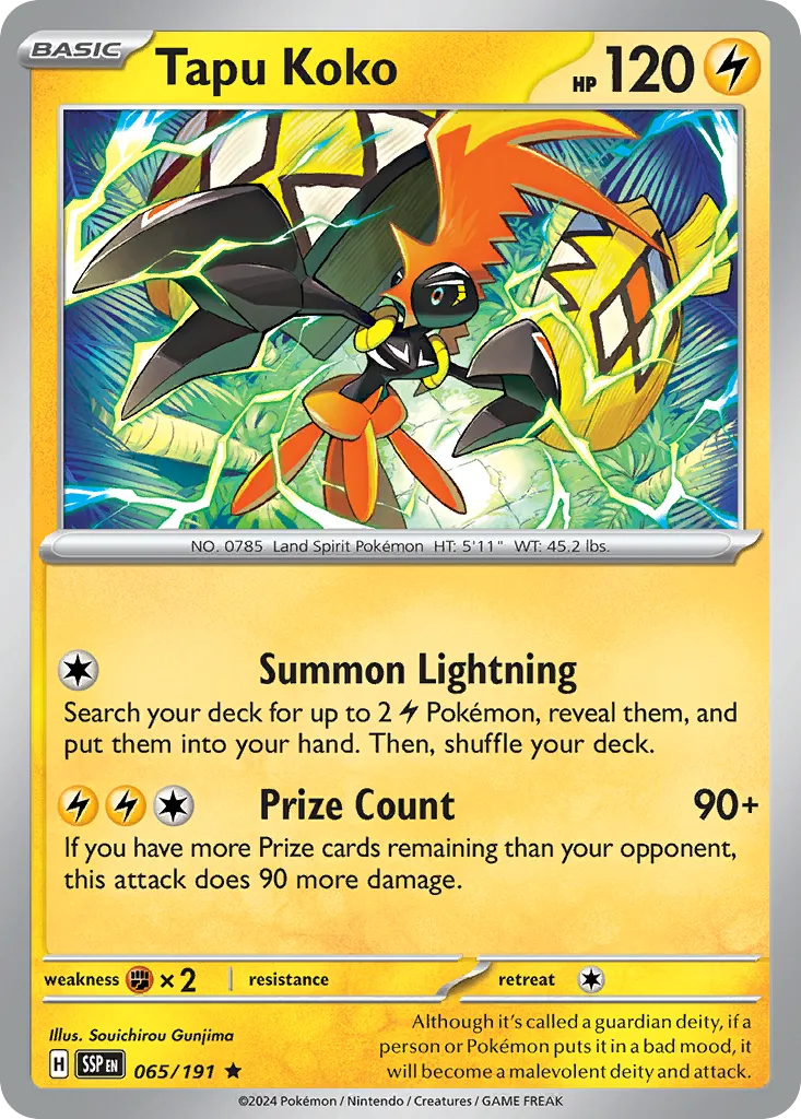 Tapu Koko card image
