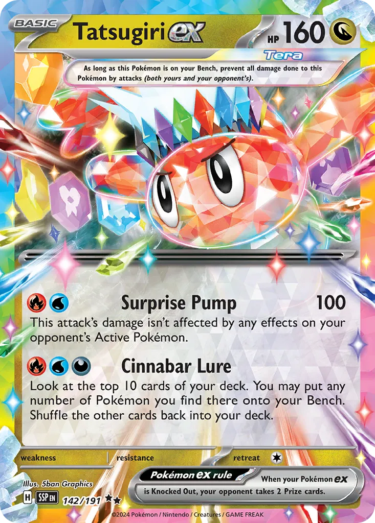 Tatsugiri ex card image