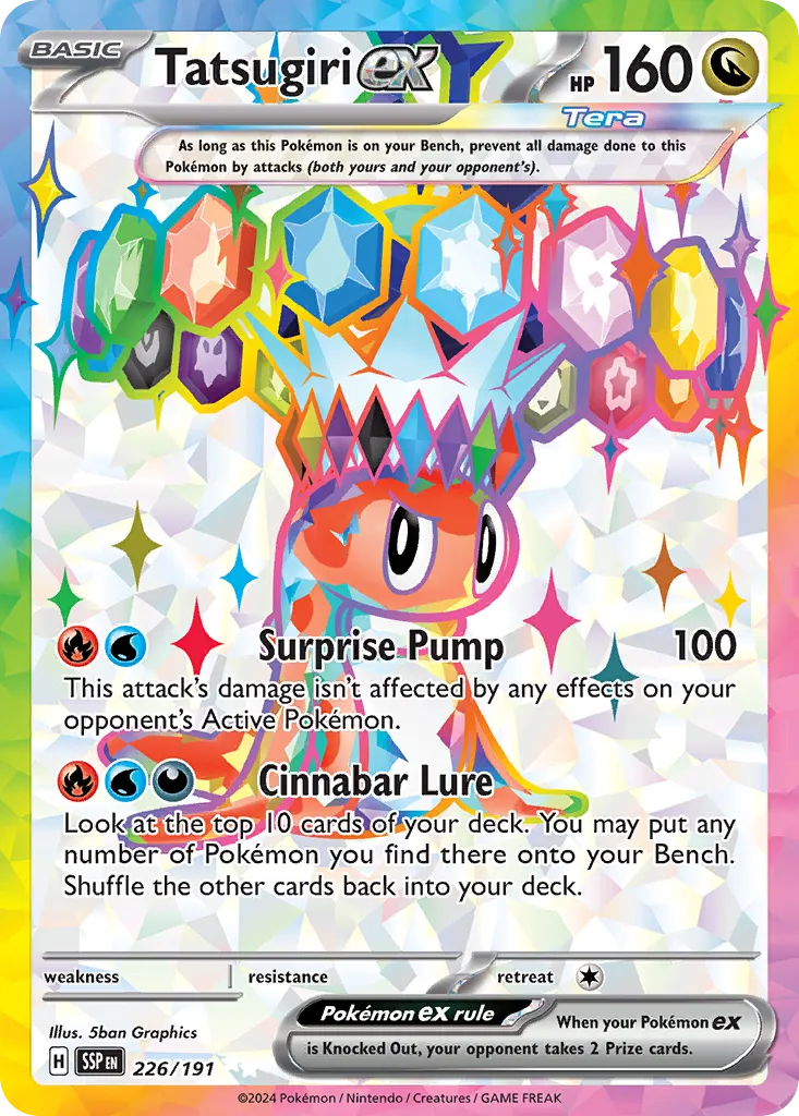 Tatsugiri ex card image
