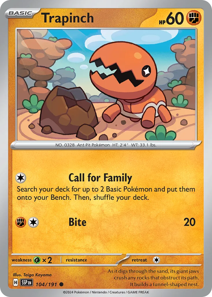Trapinch card image