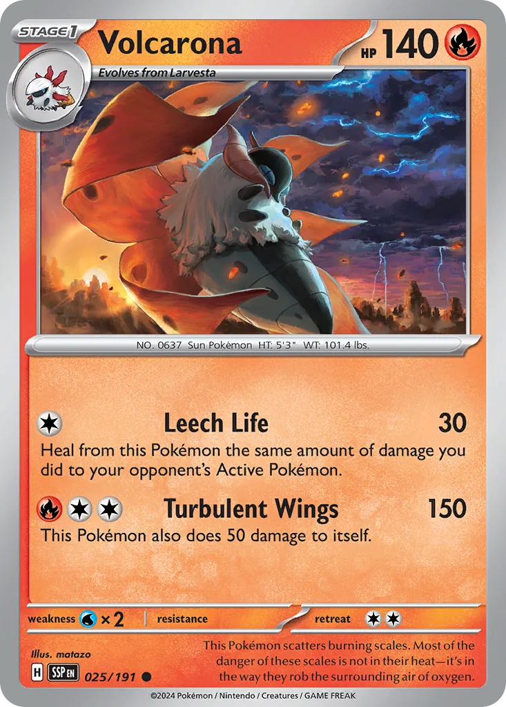 Volcarona card image