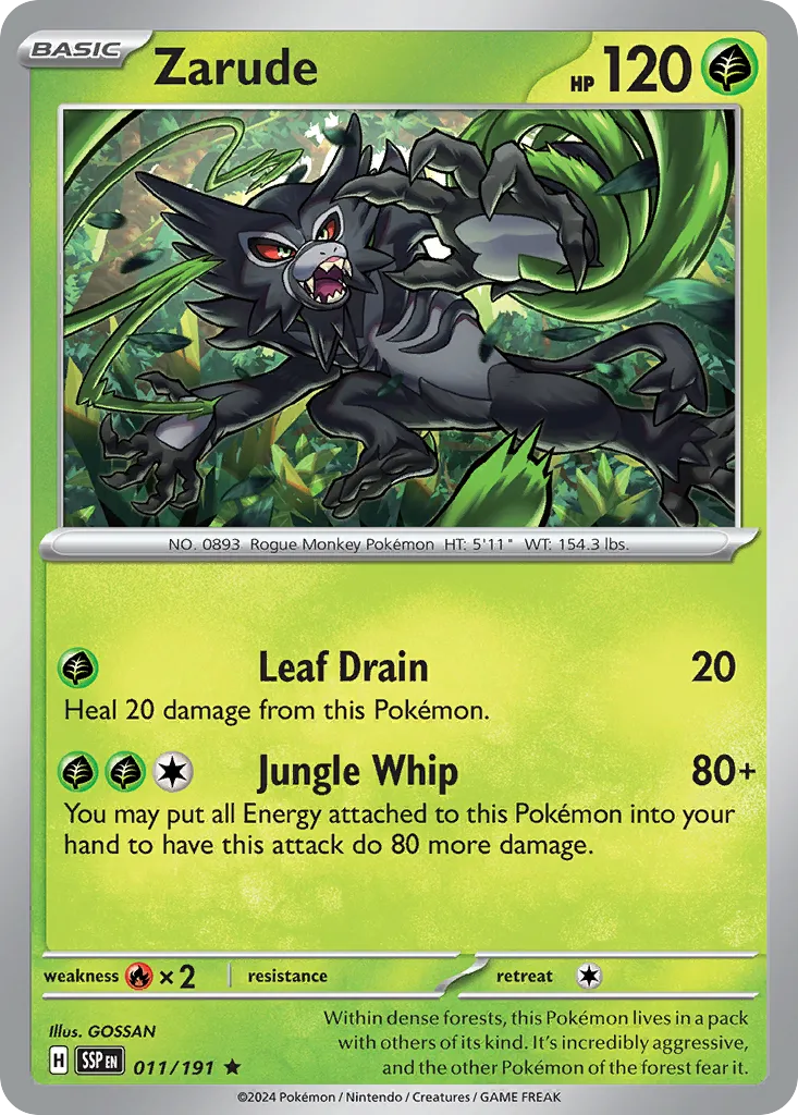 Zarude card image