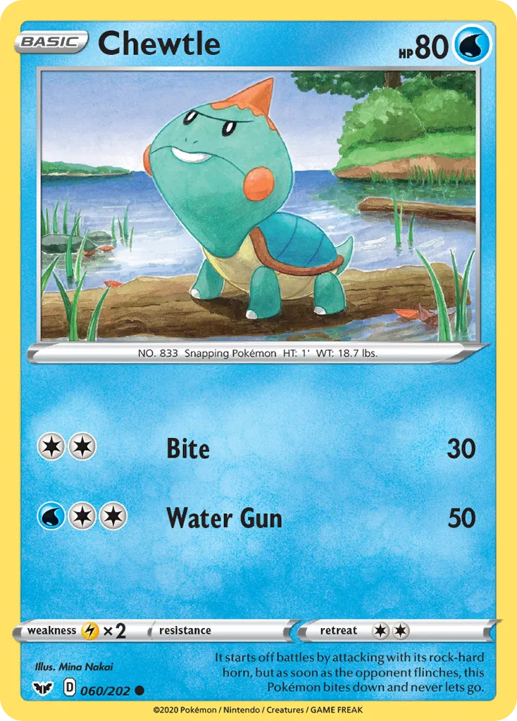 Chewtle card image