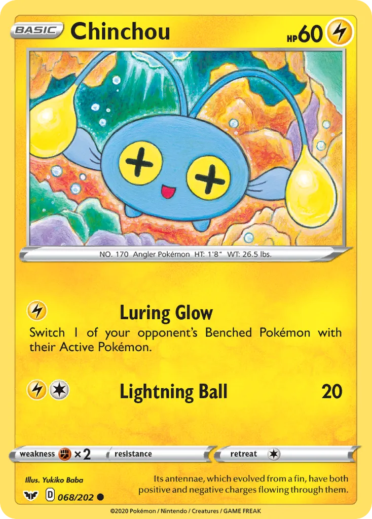 Chinchou card image