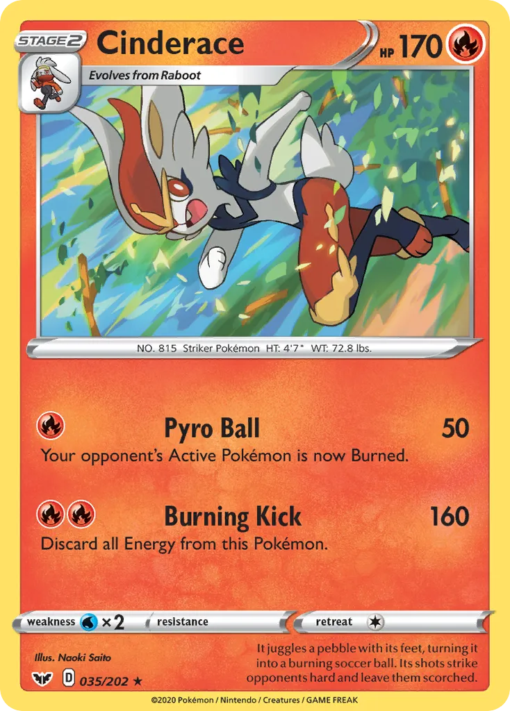 Cinderace card image