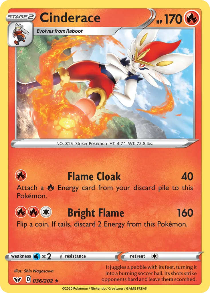 Cinderace card image