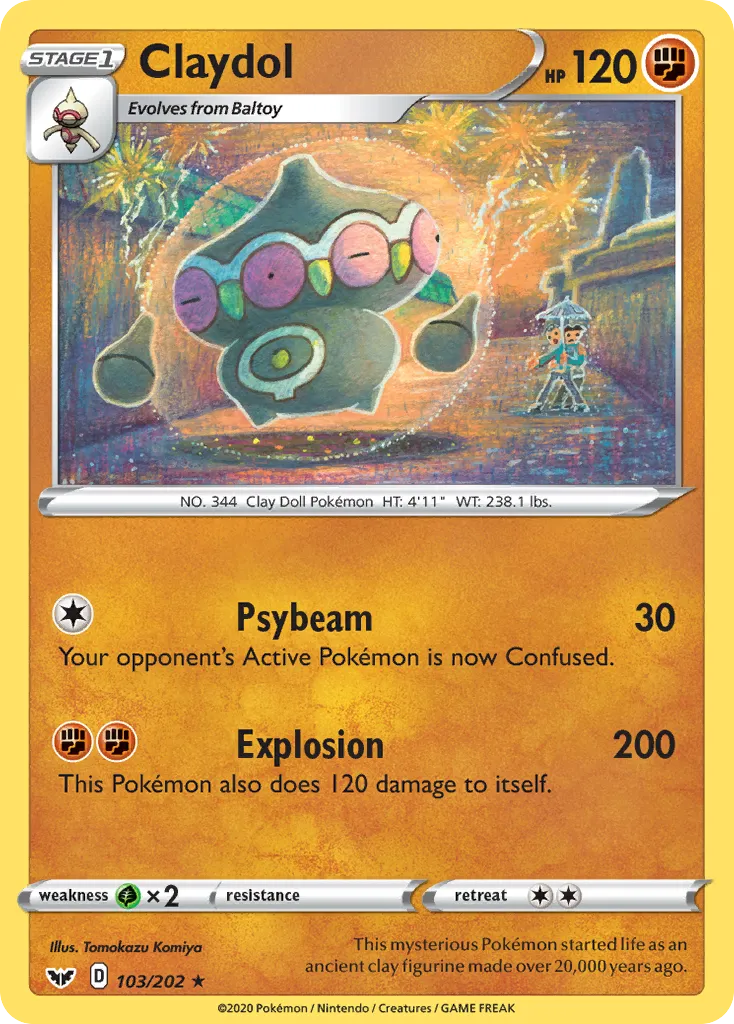 Claydol card image