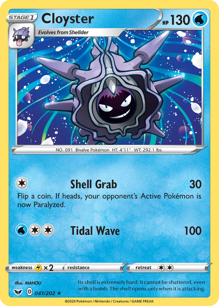 Cloyster card image