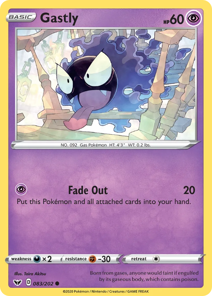 Gastly card image