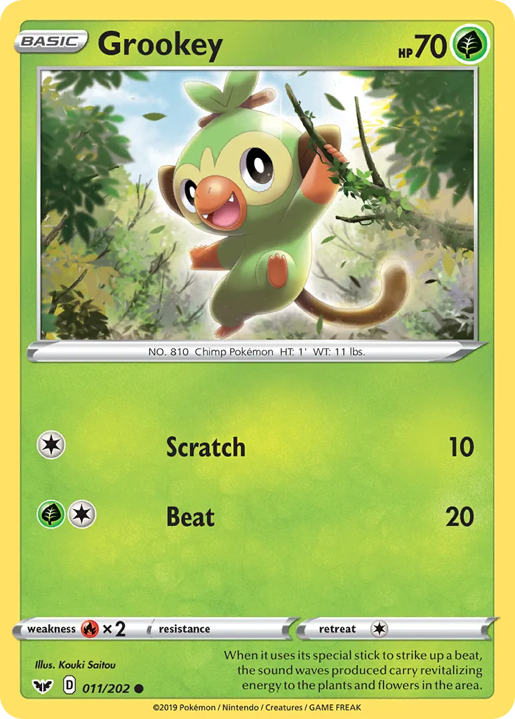 Grookey card image