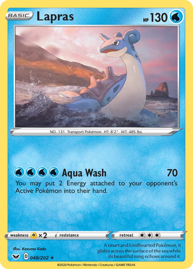Lapras card image