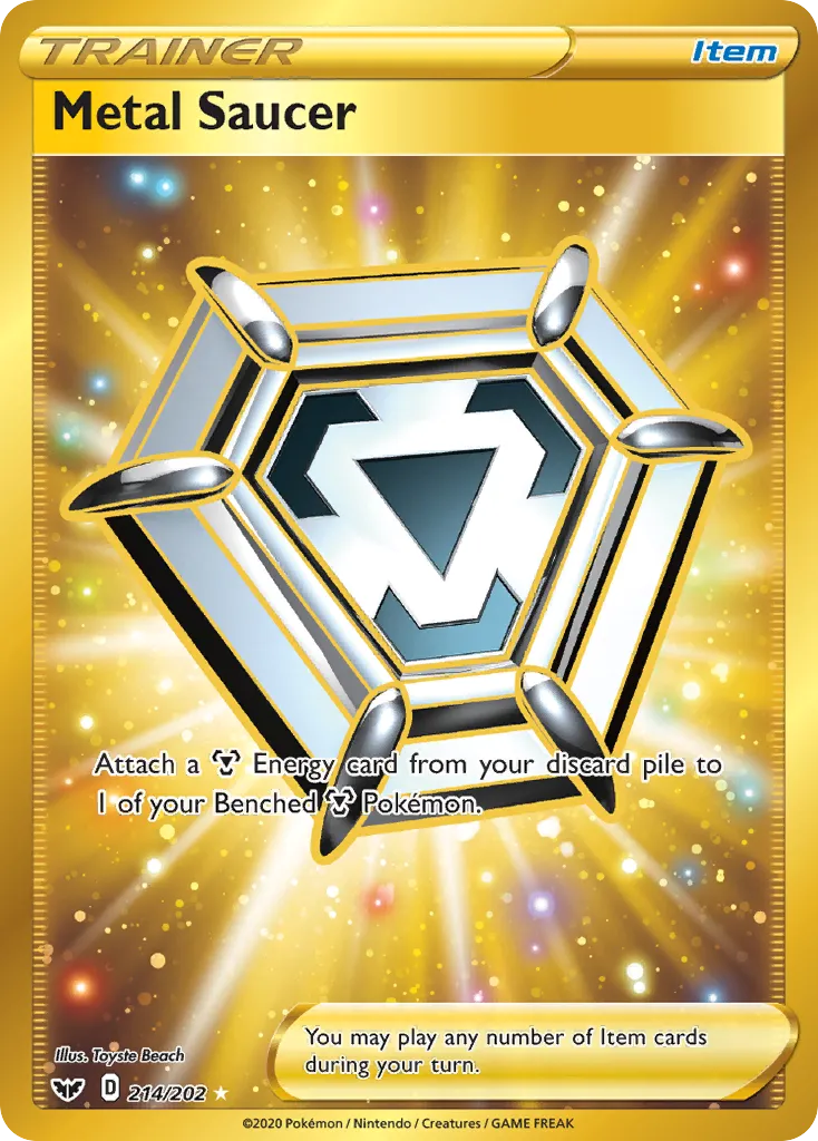 Metal Saucer card image