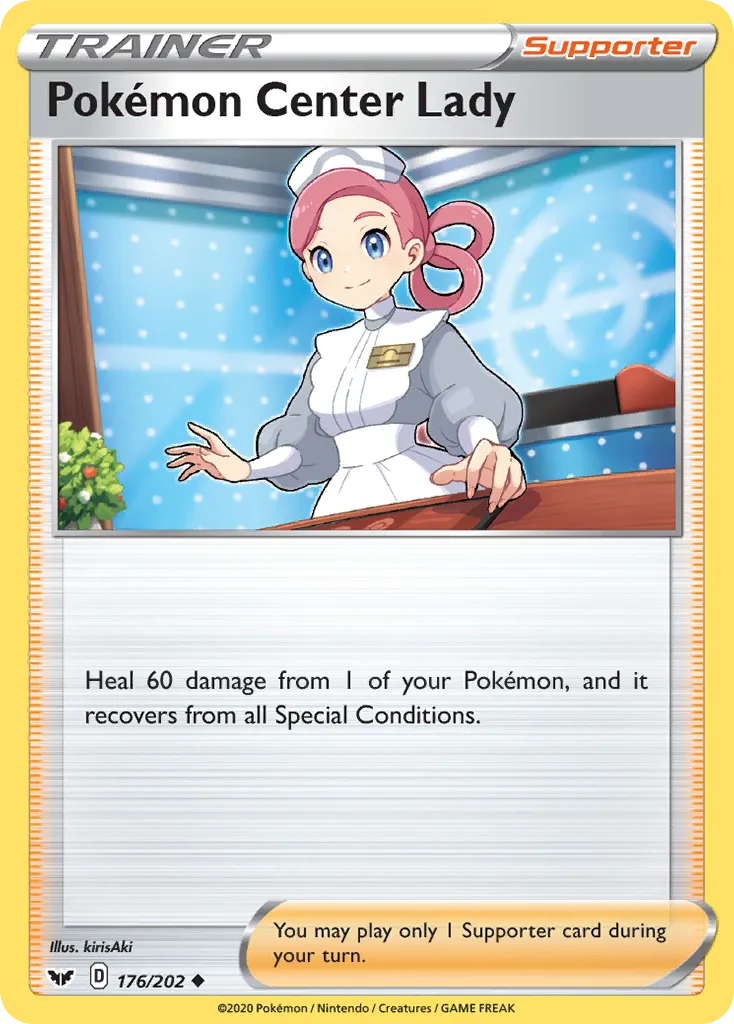 Pokemon Center Lady card image