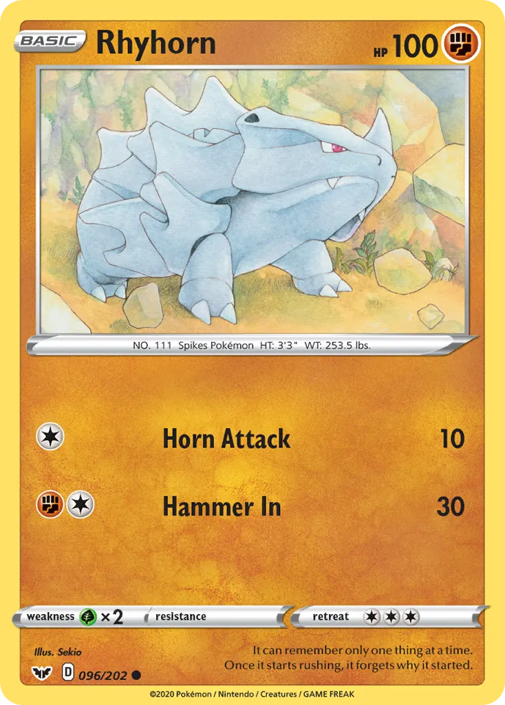 Rhyhorn card image