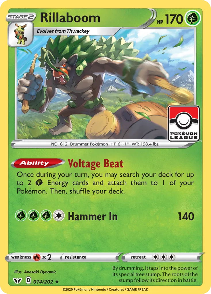 Rillaboom card image
