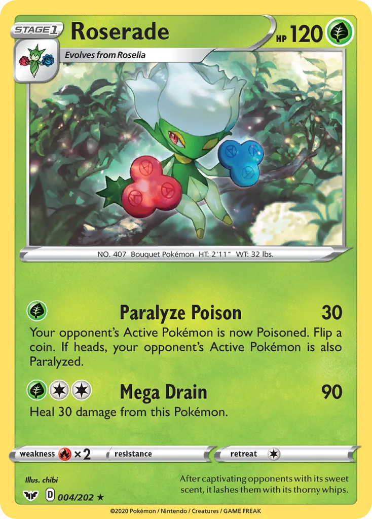 Roserade card image