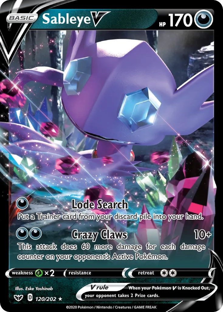 Sableye V card image