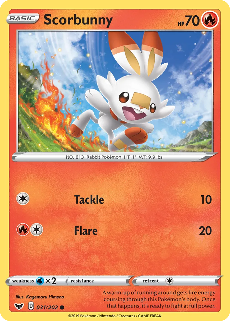 Scorbunny card image
