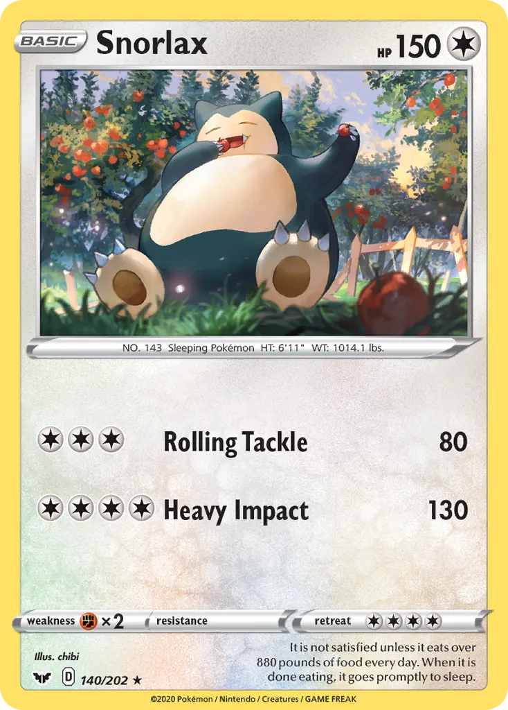 Snorlax card image