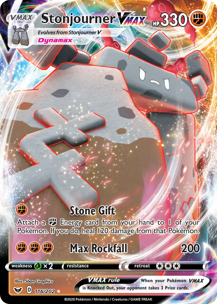 Stonjourner VMAX card image
