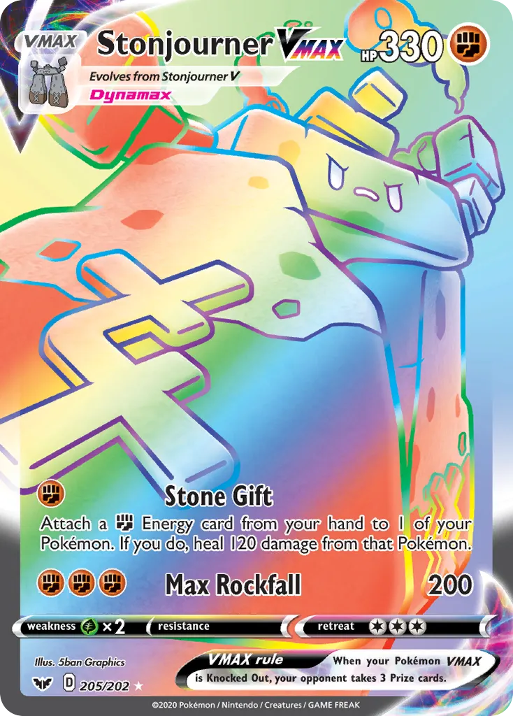 Stonjourner VMAX card image