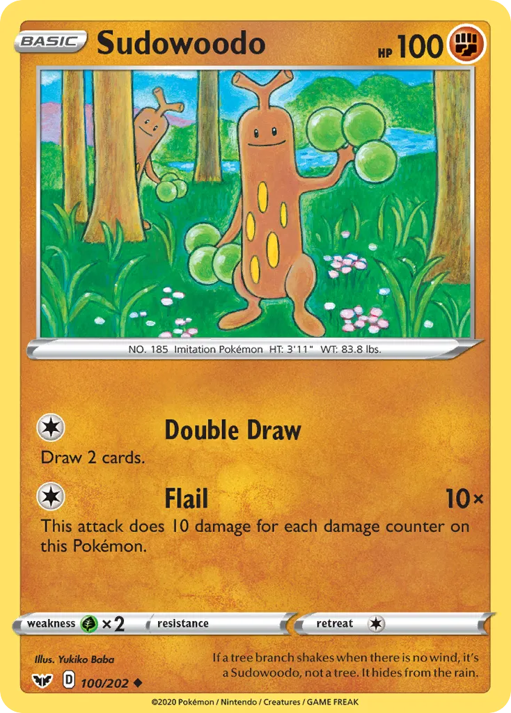 Sudowoodo card image