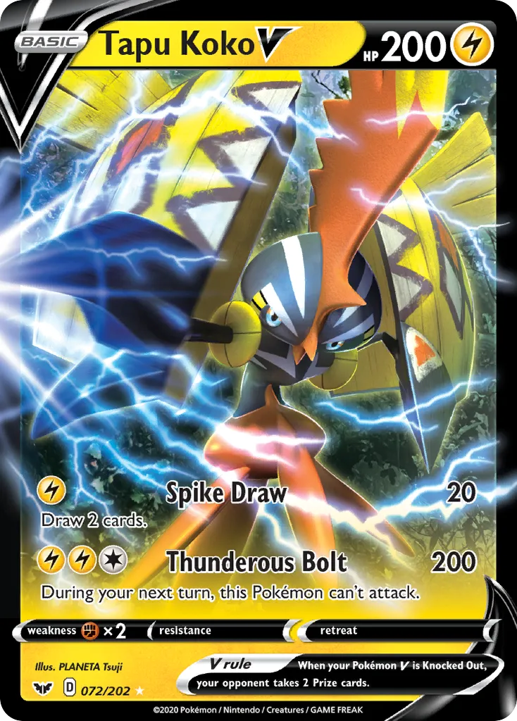 Tapu Koko V card image