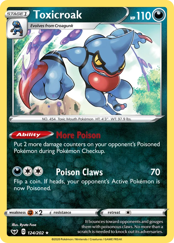 Toxicroak card image
