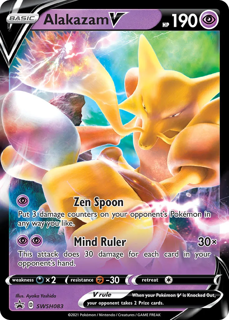 Alakazam V card image