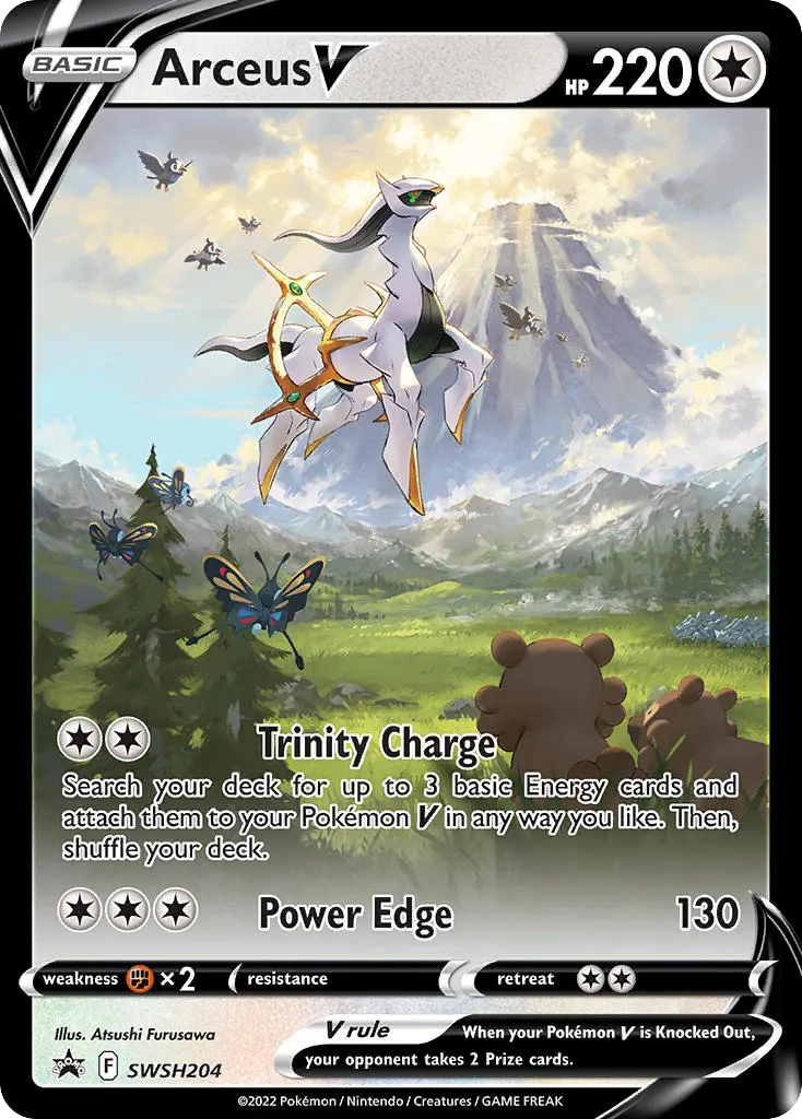 Arceus V card image