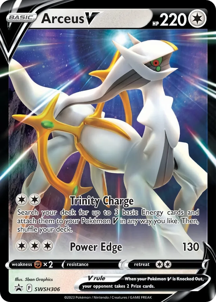 Arceus V card image