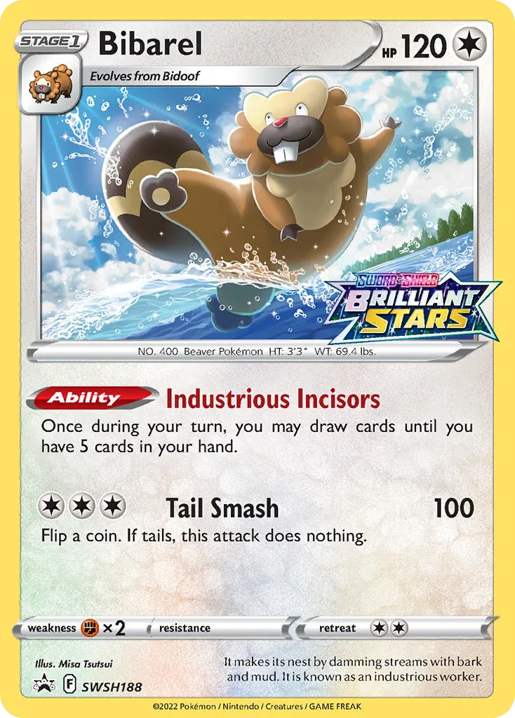 Bibarel card image